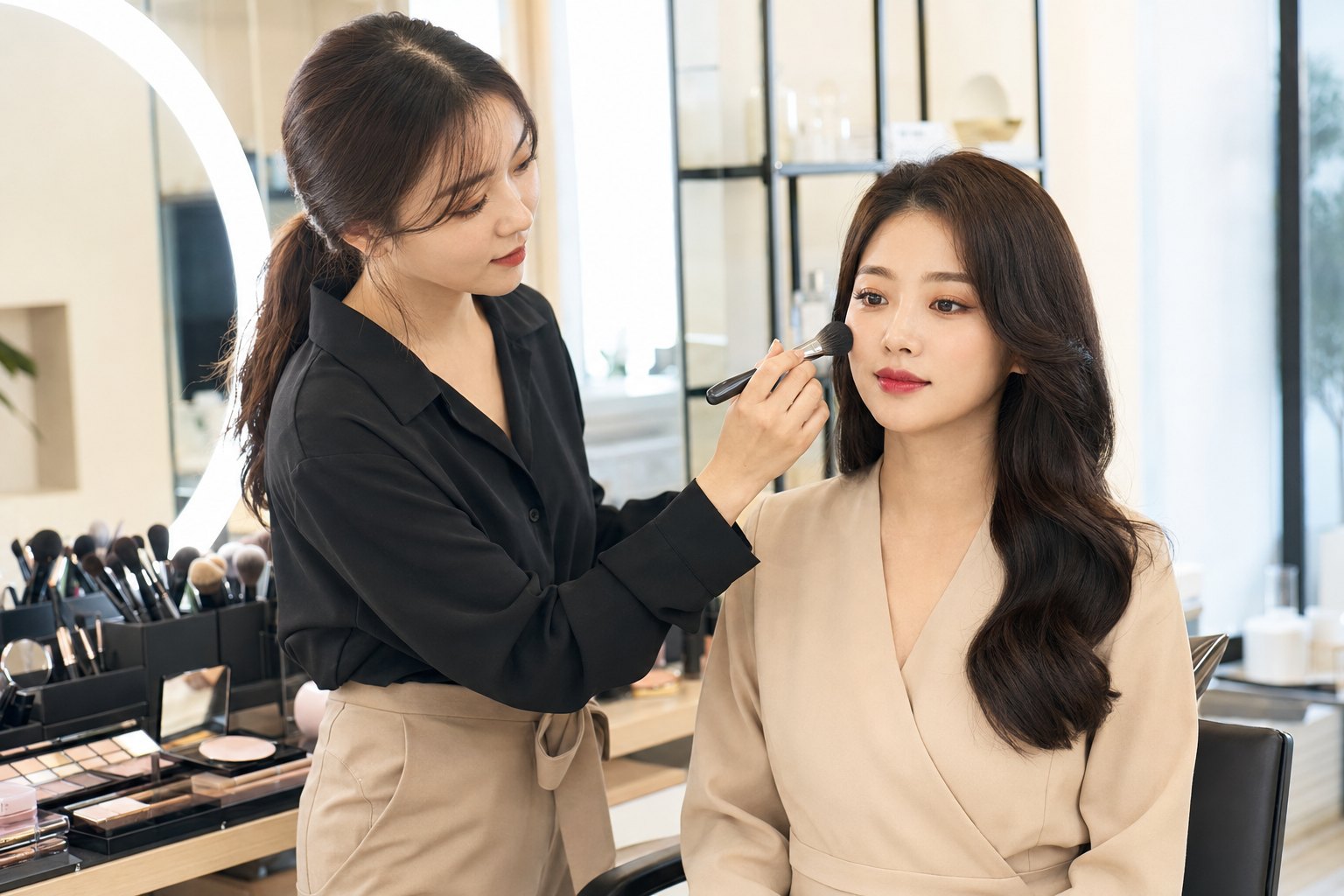 현장 트렌드 살롱 메이크업 창업반