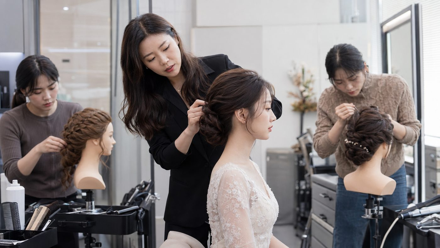 헤어 스타일링 & 업스타일