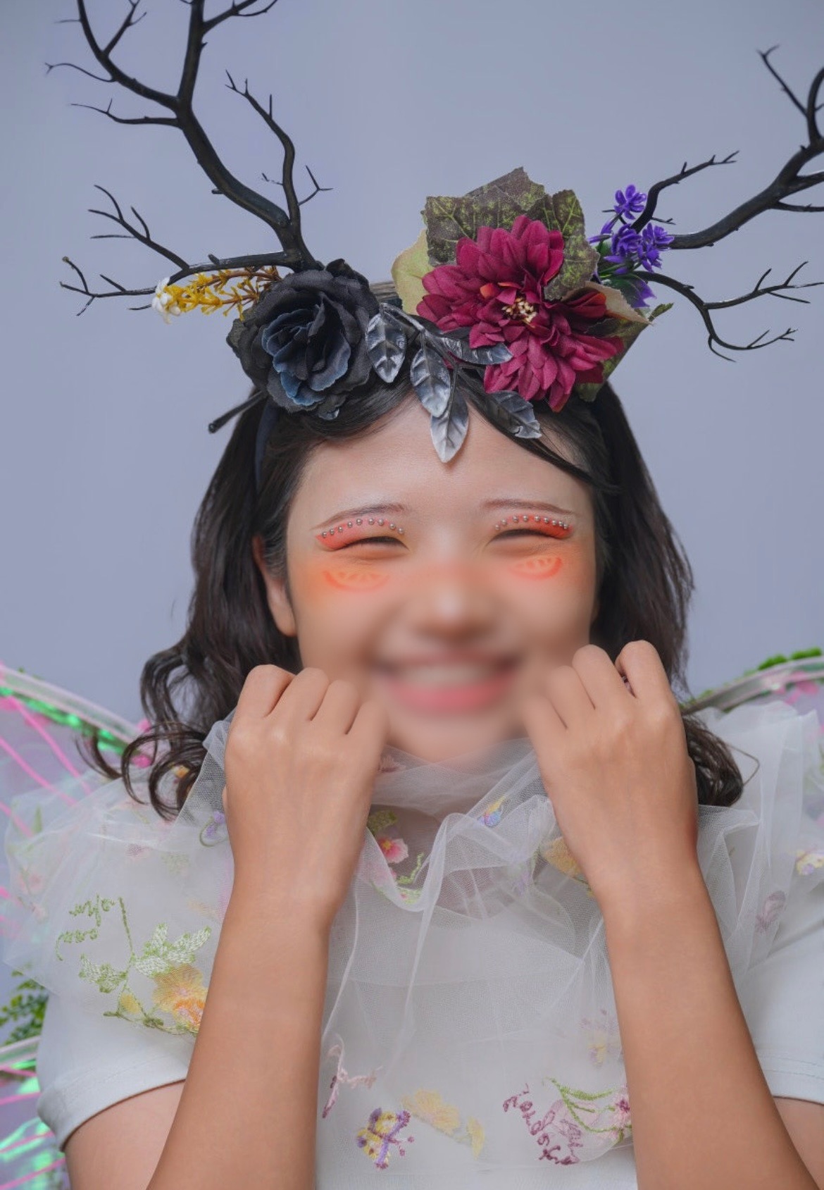 신비로운 숲의 요정 판타지 메이크업 사진 3