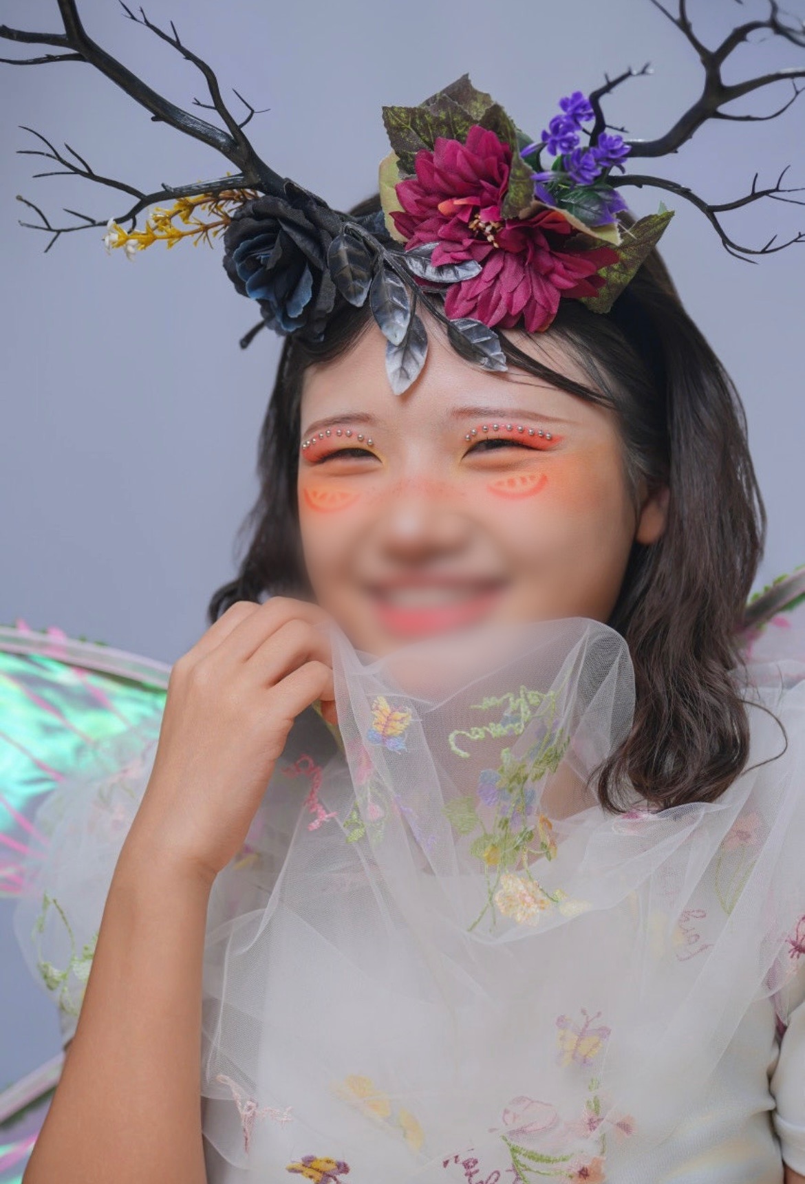 신비로운 숲의 요정 판타지 메이크업 사진 1