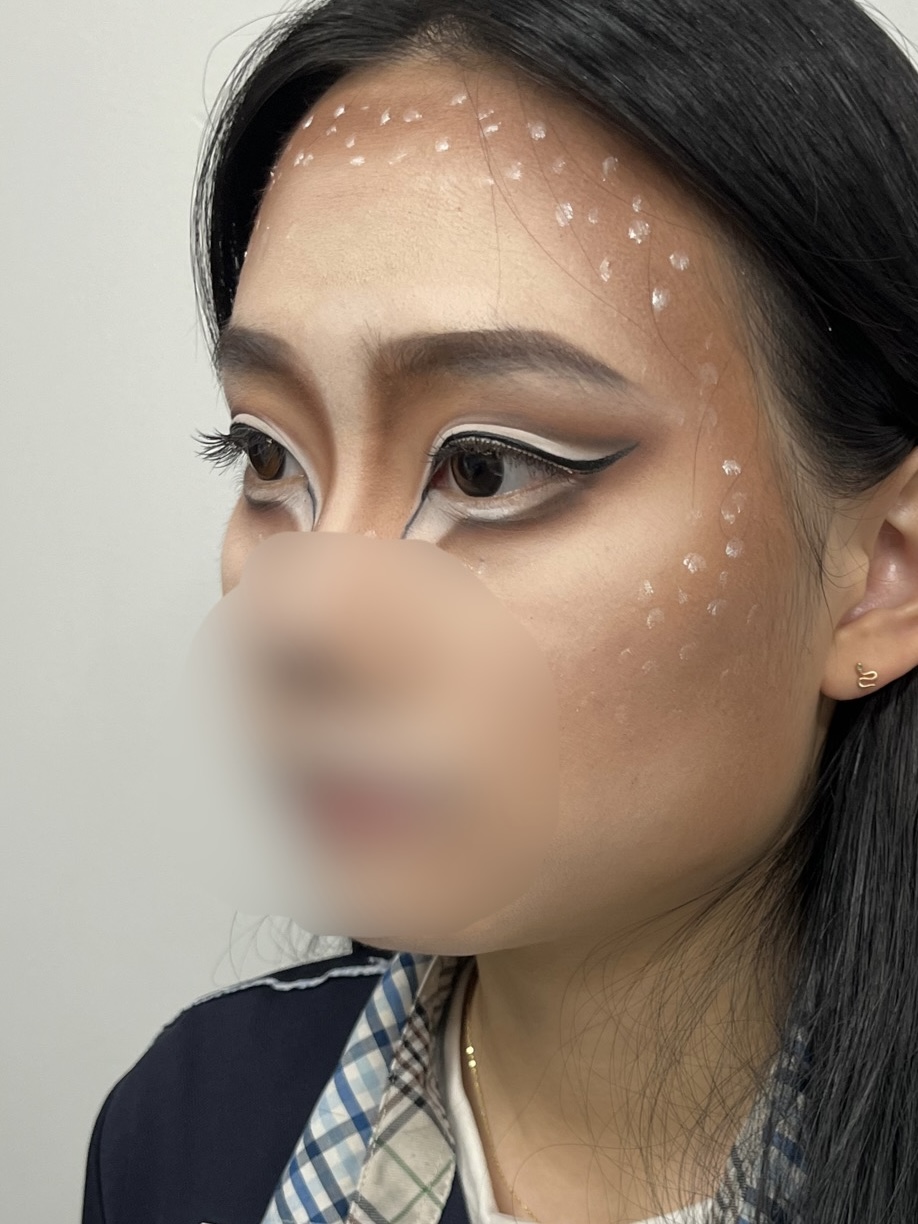 화이트 판타지 메이크업 사진 1