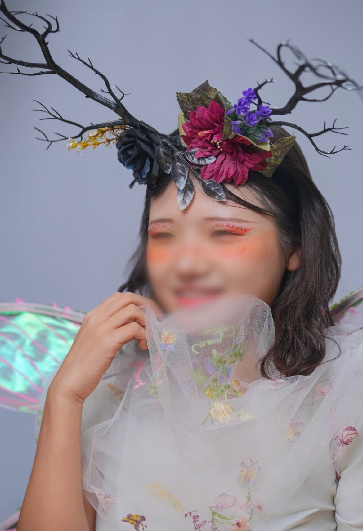 신비로운 숲의 요정 판타지 메이크업 사진 2